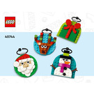 LEGO Christmas Ornament Selection Set 40744 Instructions