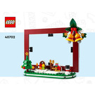 LEGO Christmas Picture Frame Set 40702 Instructions
