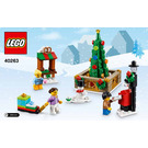 LEGO Christmas Town Square 40263 Anweisungen