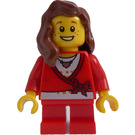 LEGO Christmas Tree Girl with Freckles Minifigure