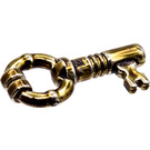 LEGO Chrome Brass Key