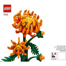 LEGO Chrysanthemum Set 10368 Instructions