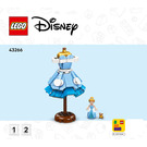 LEGO Cinderella's Dress Set 43266 Instructions