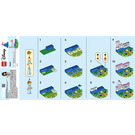 LEGO Cinderella's Mini Garden Castle Set 30695 Instructions