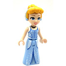 LEGO Cinderella with Metallic Light Blue Minifigure