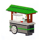 LEGO Cities of Wonders - Singapore: Food Cart COWS-1