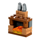 LEGO City Advent Calendar 2023 60381-1 Teilmenge Day 10 - Fireplace