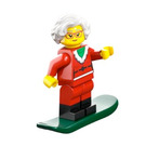 LEGO City Advent Calendar 2023 60381-1 Teilmenge Day 21 - Mrs. Claus Snowboarding