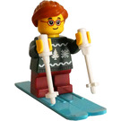 LEGO City Advent Calendar 2024 Set 60436-1 Subset Day 5 - Skier with Holiday Sweater