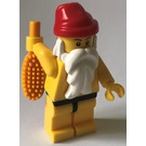 LEGO City Calendrier de l'Avent 2824-1 Subset Day 18 - Santa - almost naked - with Brush