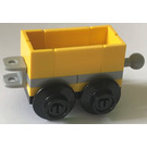 LEGO City Advent Calendar Set 2824-1 Subset Day 21 - Toy Train Car - Yellow