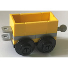 LEGO City Advent Calendar 2824-1 Teilmenge Day 21 - Toy Train Car - Yellow