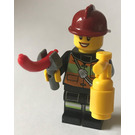 LEGO City Advent Calendar Set 60024-1 Subset Day 10 - Firefighter Female with Tools