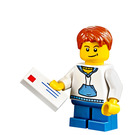 LEGO City Advent Calendar Set 60063-1 Subset Day 1 - Boy Posting Christmas Mail