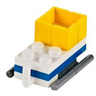LEGO City Adventskalender 60063-1 Subset Day 17 - Santa's Sled with Box