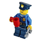 LEGO City Advent Calendar 60063-1 Teilmenge Day 18 - Policeman with Cup and Handcuffs