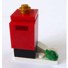 LEGO City Advent Calendar 60063-1 Teilmenge Day 2 - Mailbox with Green Frog