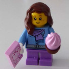 LEGO City Advent Calendar 60099-1 Sous-ensemble Day 19 - Girl with Music Player and Cupcake