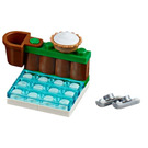 LEGO City Advent Calendar Set 60099-1 Subset Day 3 - Ice Skate Stand