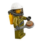 LEGO City Advent kalender 60133-1 Subset Day 18 - Volcano Adventurer with Cookie