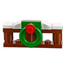 LEGO City Advent Calendar 60133-1 Delsett Day 7 - Fence with Wreath