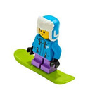 LEGO City Advent Calendar Set 60235-1 Subset Day 20 - Snowboarder