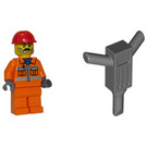 LEGO City Advent Calendar Set 7324-1 Subset Day 9 - Construction Worker