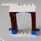 LEGO City Advent Calendar Set 7553-1 Subset Day 11 - Wall with Doorway