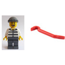 LEGO City Advent Calendar Set 7553-1 Subset Day 18 - Robber with Crowbar