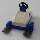 LEGO City Advent Calendar 7553-1 Teilmenge Day 22 - White Snowmobile