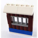 LEGO City Advent Calendar 7553-1 Delmängd Day 4 - Wall with Barred Window