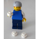 LEGO City Advent Calendar Set 7687-1 Subset Day 1 - Minifigure and Snowballs