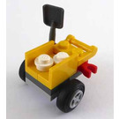 LEGO City Calendrier de l'Avent 7687-1 Subset Day 17 - Wheelbarrow and Snowballs