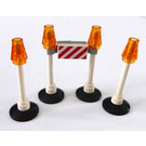 LEGO City Advent Calendar Set 7904-1 Subset Day 2 - Traffic Control Sticks