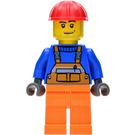 LEGO City Bau Overalls Minifigur