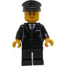 LEGO City Minifigur Schwarze Augenbrauen
