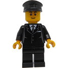 LEGO City Minifigur med sorte øjenbryn