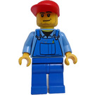 LEGO City Minifigur mit langer Kappe