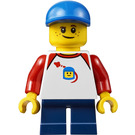 LEGO City People Pack Boy mit Blau Kappe Minifigur