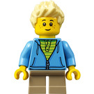 LEGO City People Pack Child met Bright Light Geel Puntig Haar minifiguur