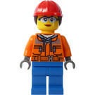 LEGO City Service Worker minifiguur