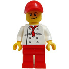 LEGO City Firkantet Chef Minifigur