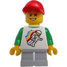 LEGO City Fyrkant Barn Minifigur