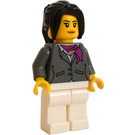 LEGO City Cuadrado Garage Mujer Employee Minifigura