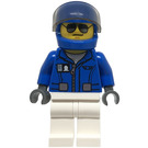 LEGO City Fyrkant Helikopter Pilot Minifigur