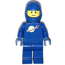 LEGO Classic Space Astronaut (Blue) with Air Tanks and Modern Helmet Minifigure