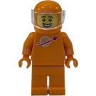 LEGO Classic Space Astronaut (Orange) with Visor Minifigure