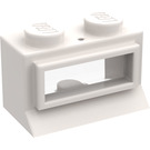 LEGO Classic Window 1 x 2 x 1 with Extended Lip, Solid Studs, Fixed Glass