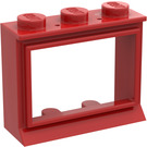 LEGO Classic Fenêtre 1 x 3 x 2 avec base allongée et clous solides
