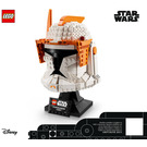 LEGO Clone Commander Cody Helmet Set 75350 Instructions